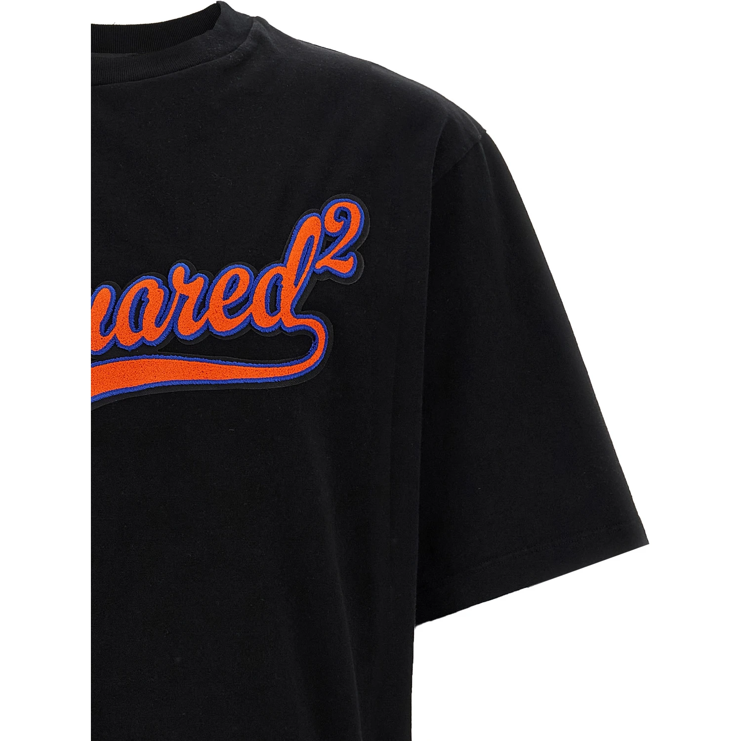 Black Cotton T-Shirt