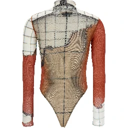Multicolor Polyamide Bodysuit