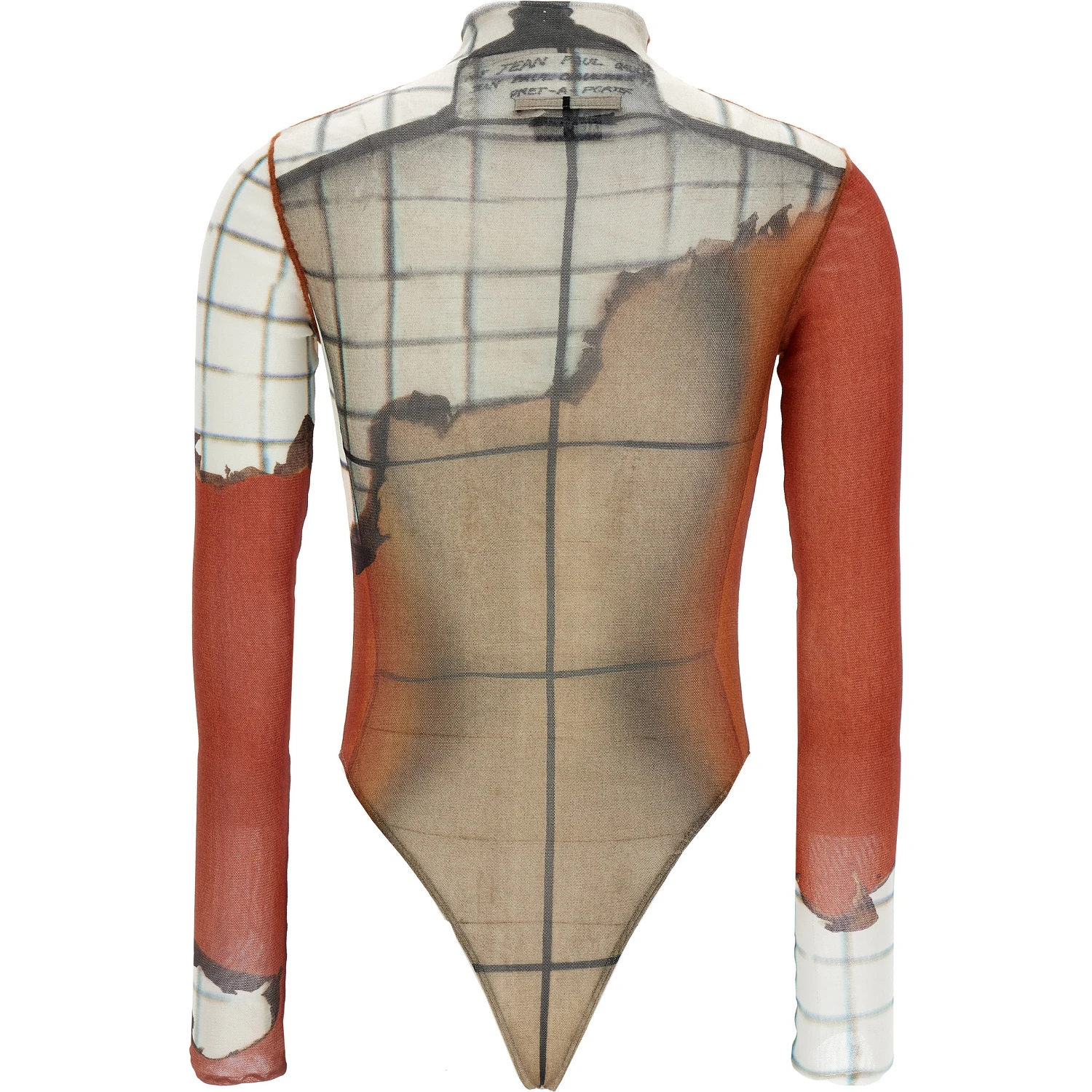 Multicolor Polyamide Bodysuit