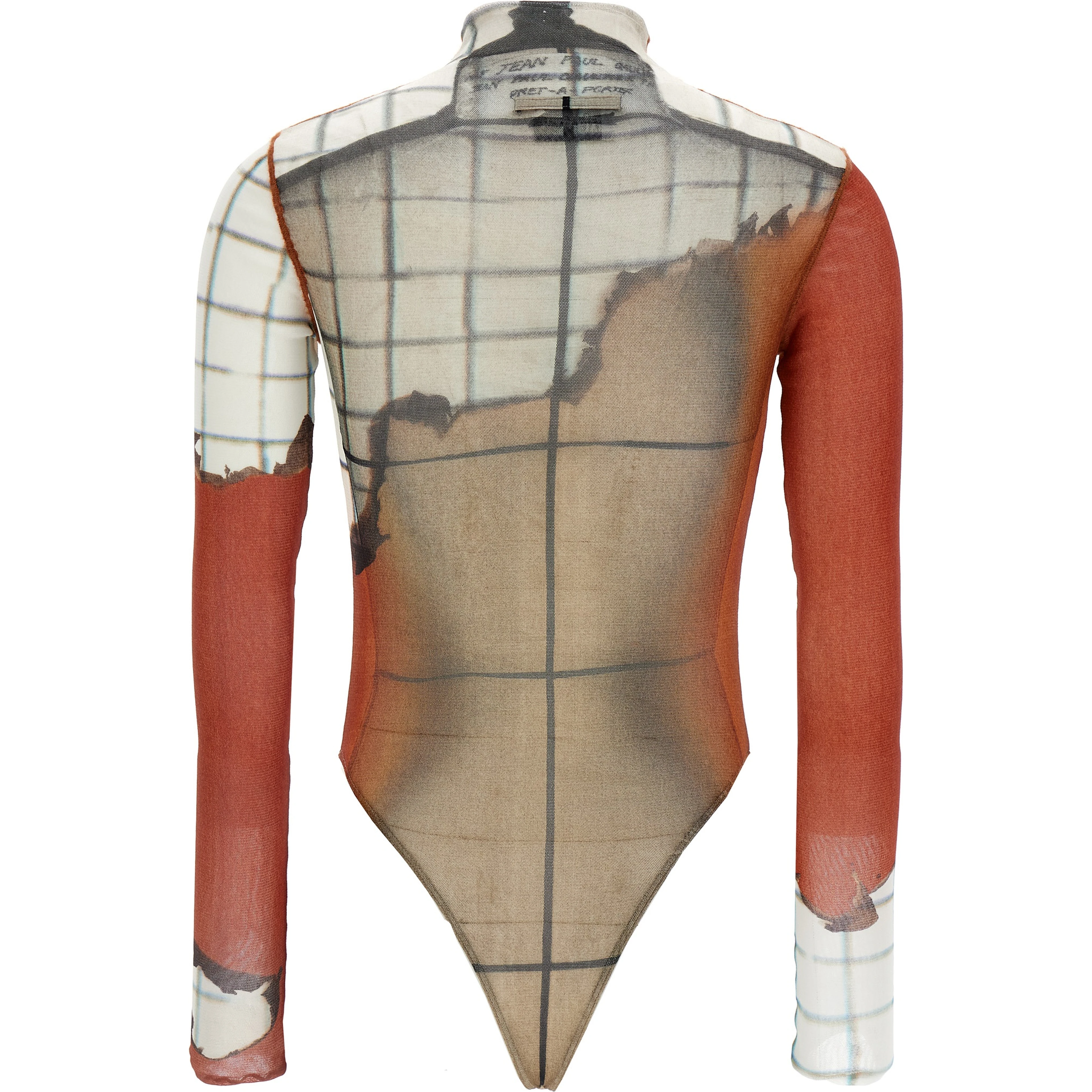 Multicolor Polyamide Bodysuit