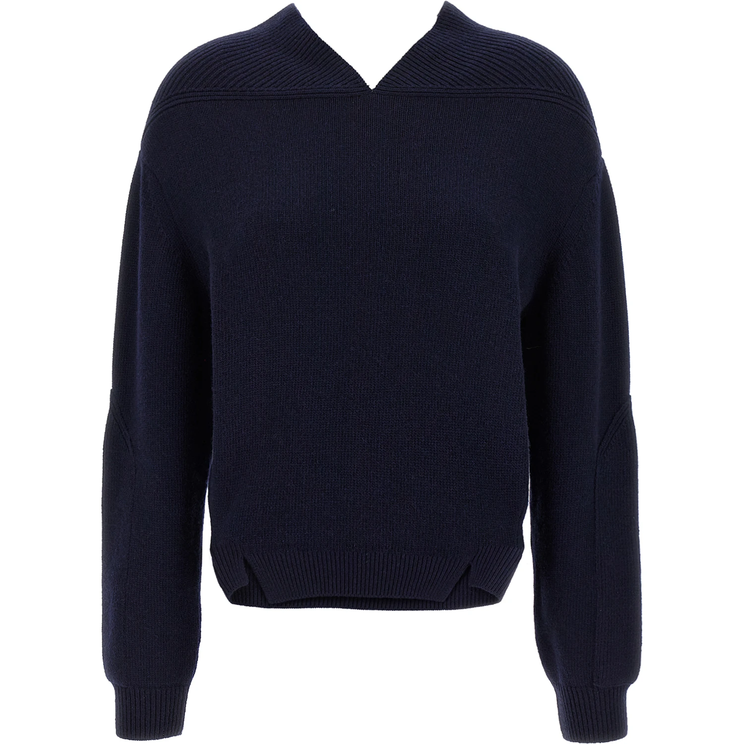 Blue Wool Cardigan