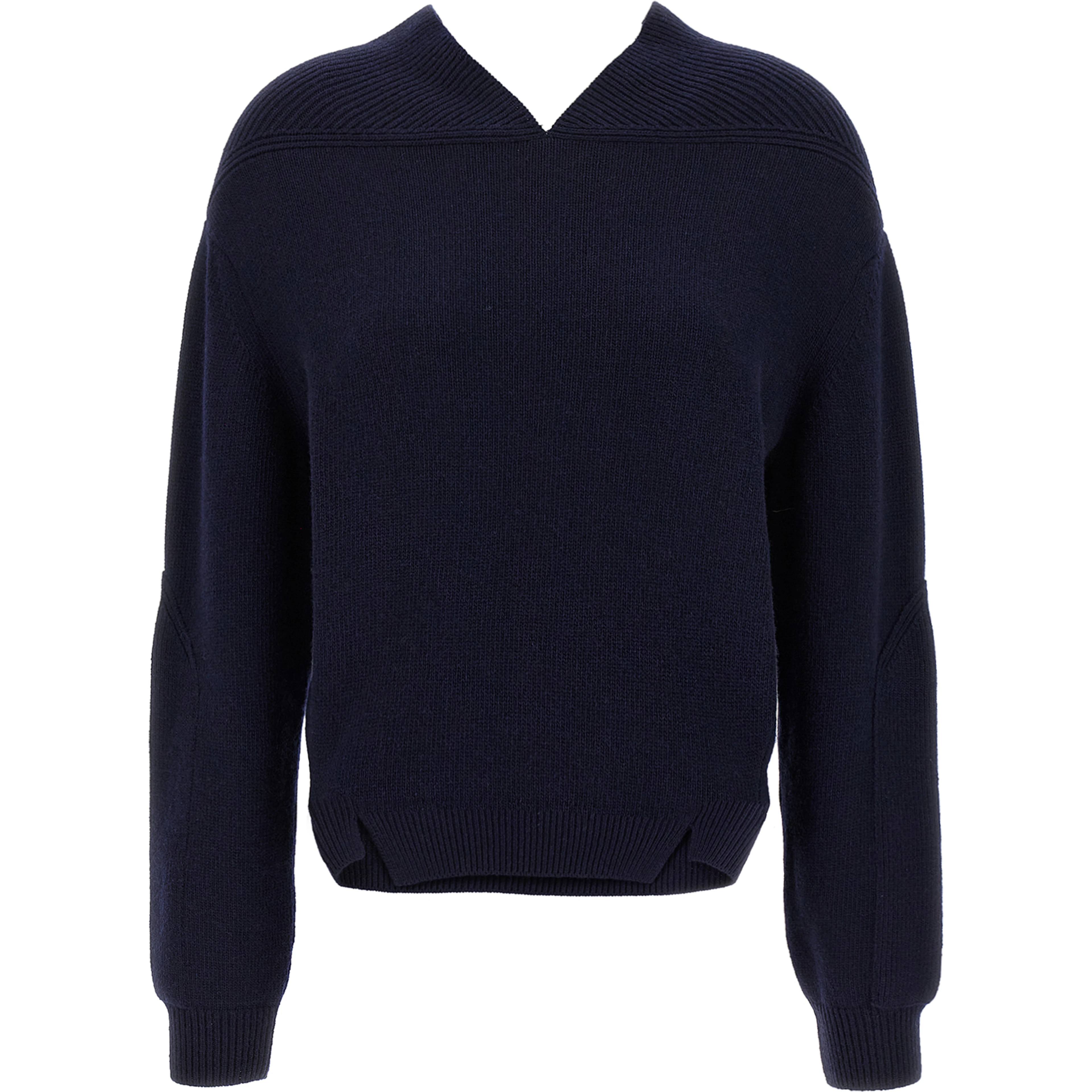 Blue Wool Cardigan