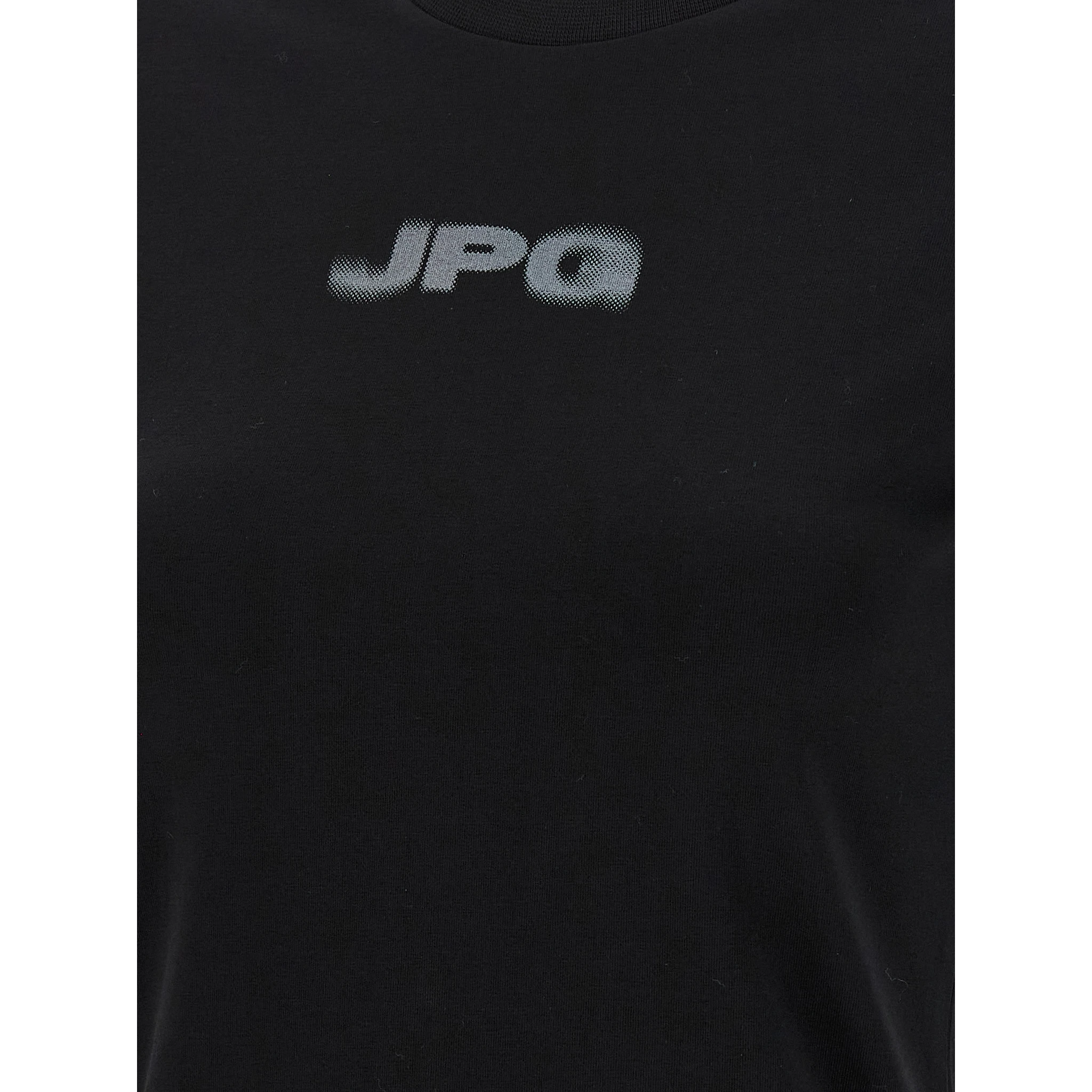 Black Cotton T-Shirt