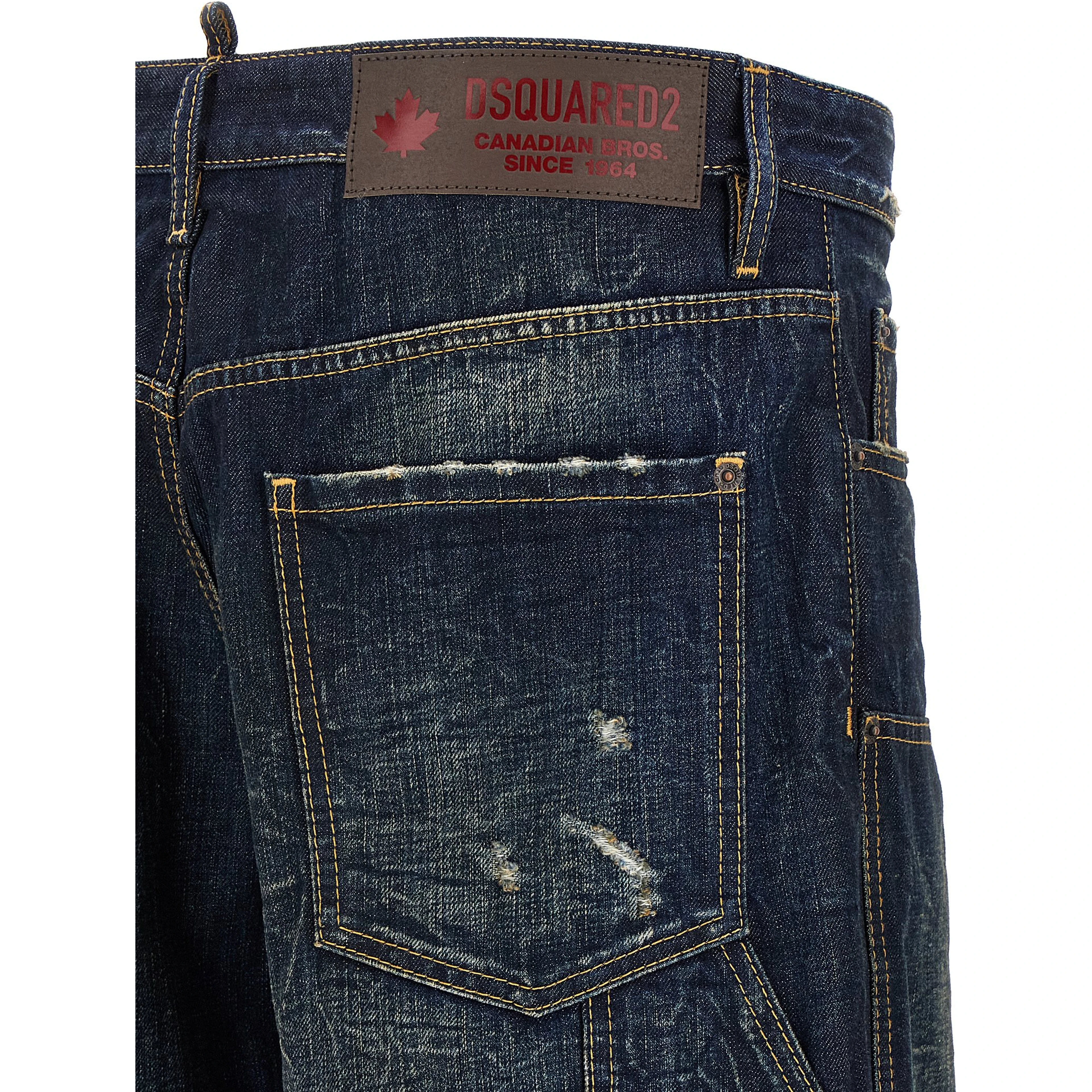 Blue Cotton Jeans Denim