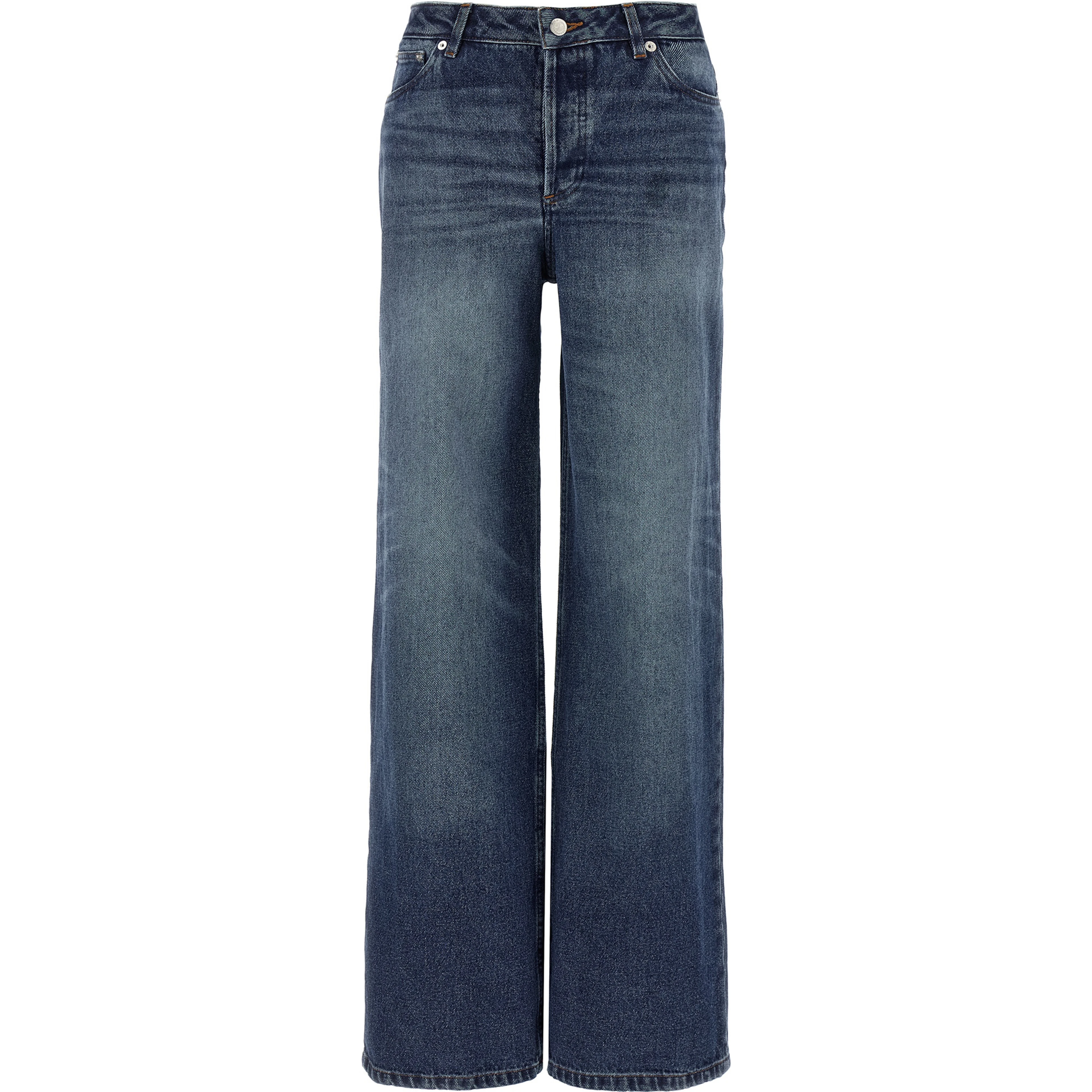 Blue Cotton Jeans Denim