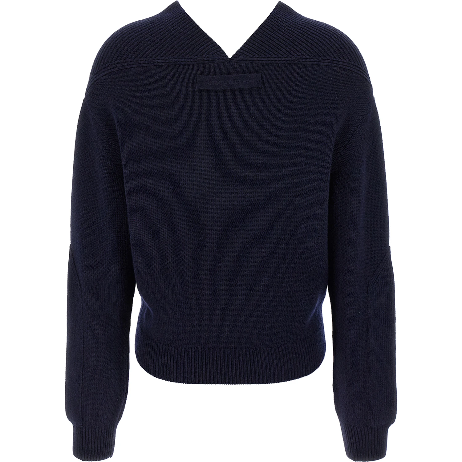 Blue Wool Cardigan