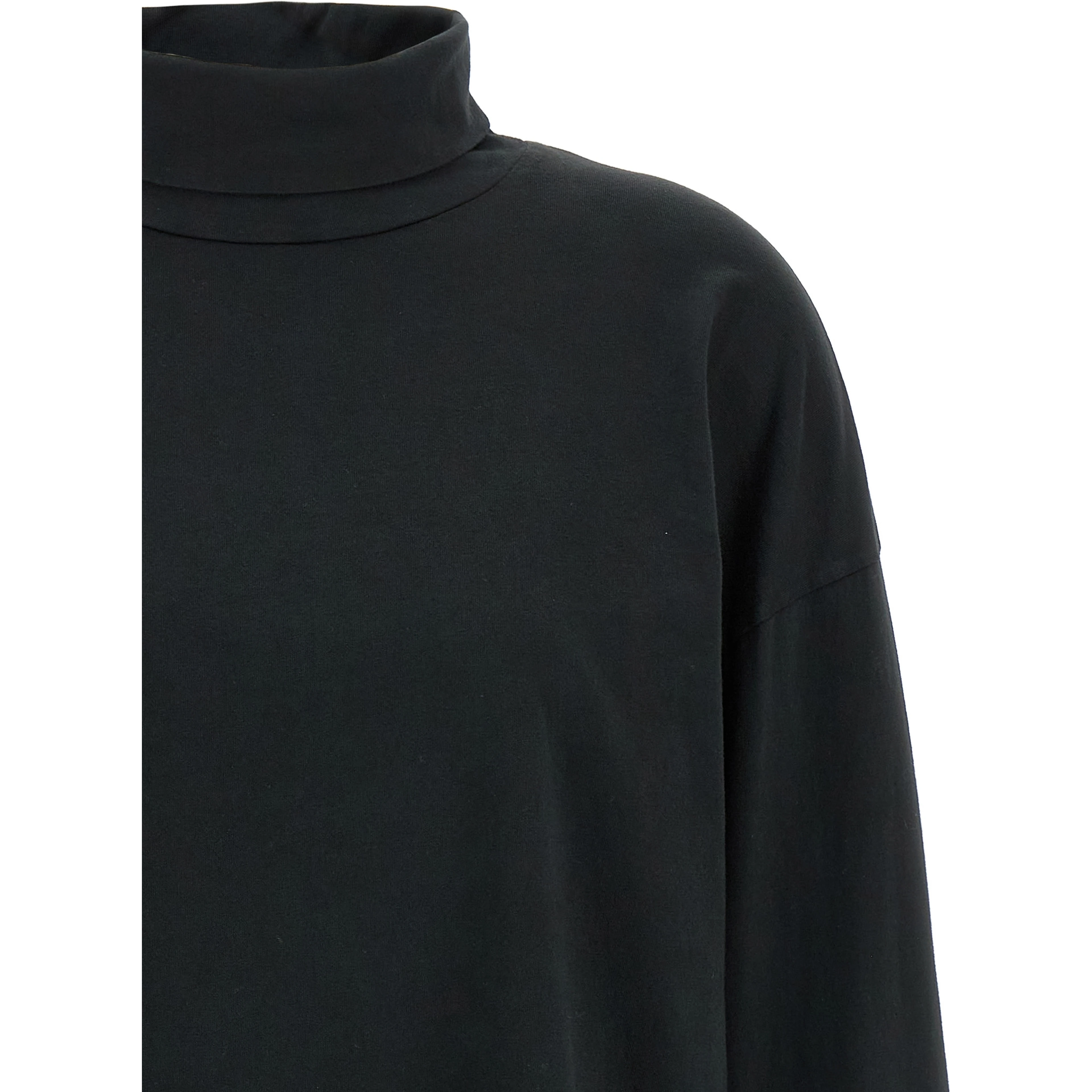 Black Cotton Cardigan