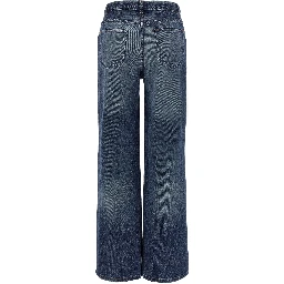 Blue Cotton Jeans Denim