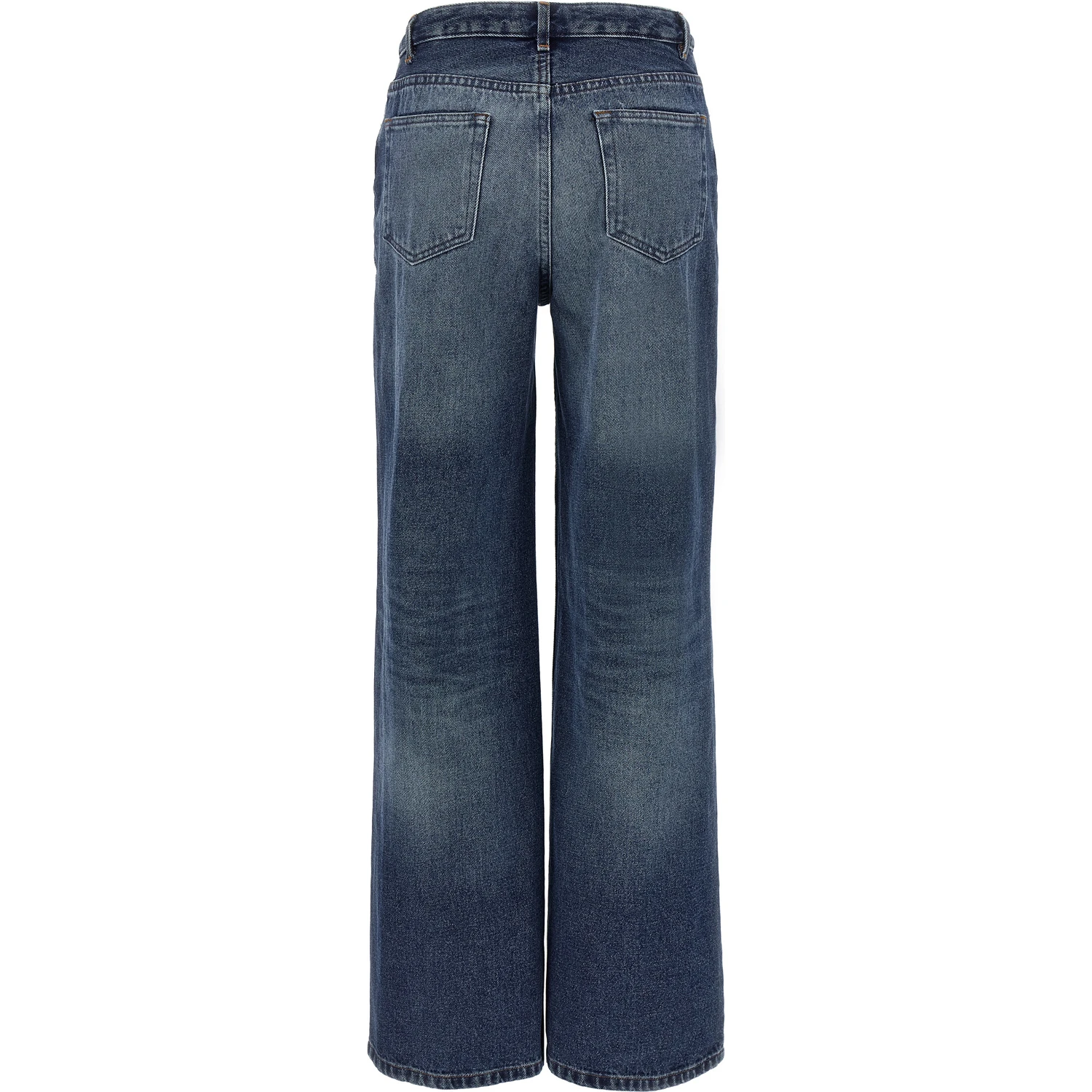 Blue Cotton Jeans Denim