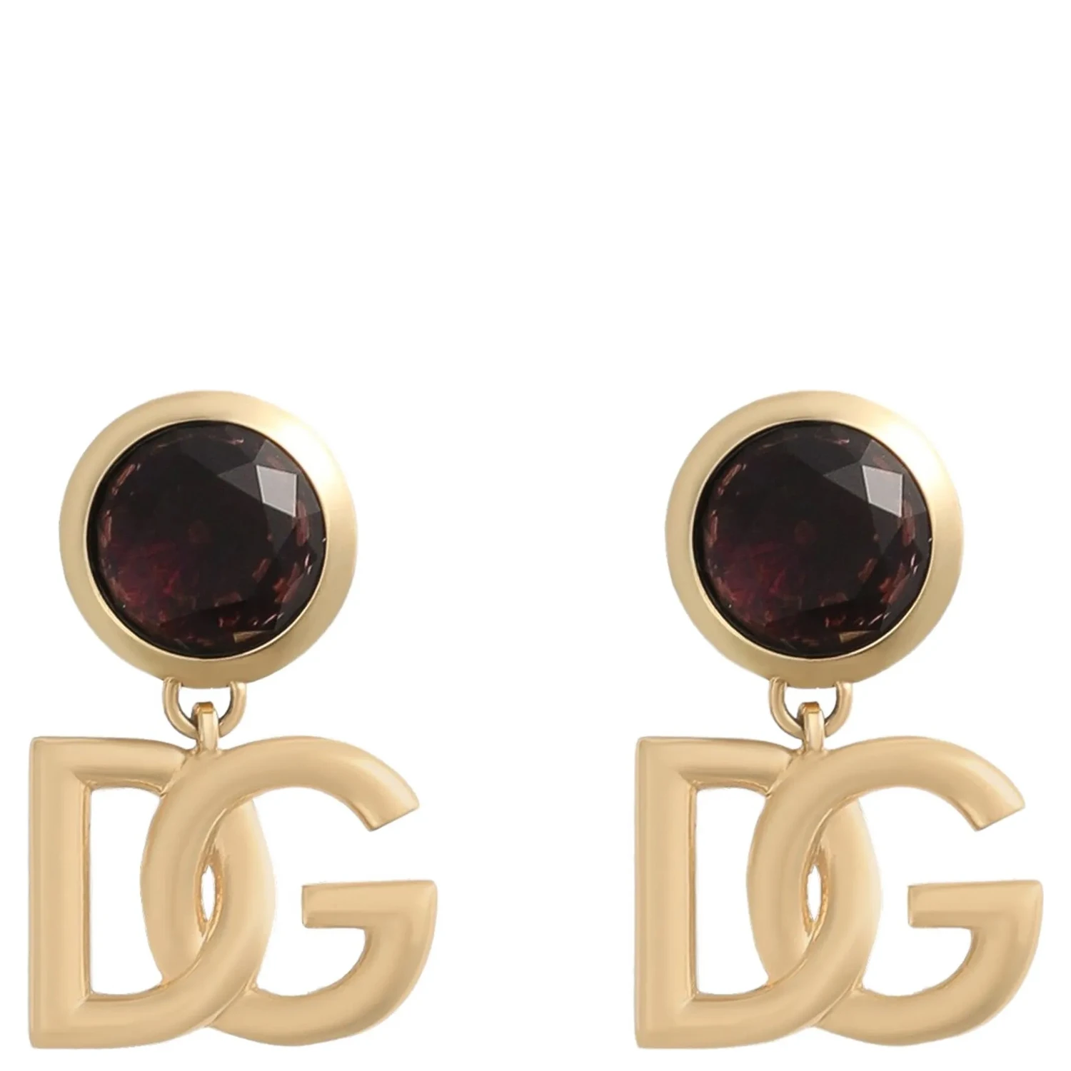 Gold Brass Earrings