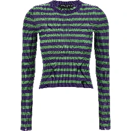 Multicolor Viscose Cardigan