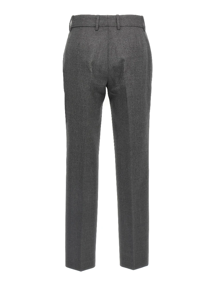 Gray Virgin Wool Dress Pants alternative
