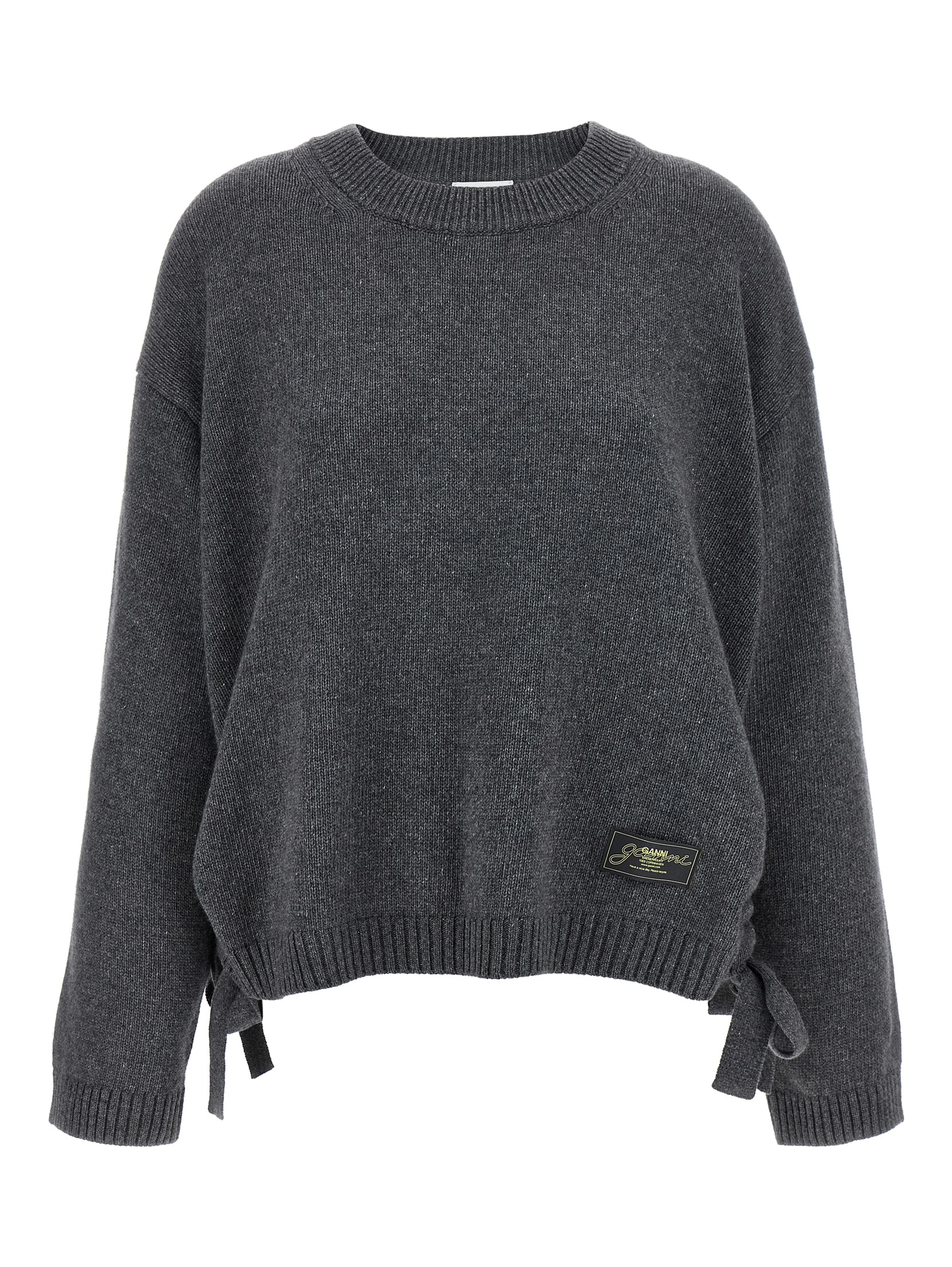 Gray Wool Cardigan