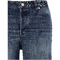 Blue Cotton Jeans Denim