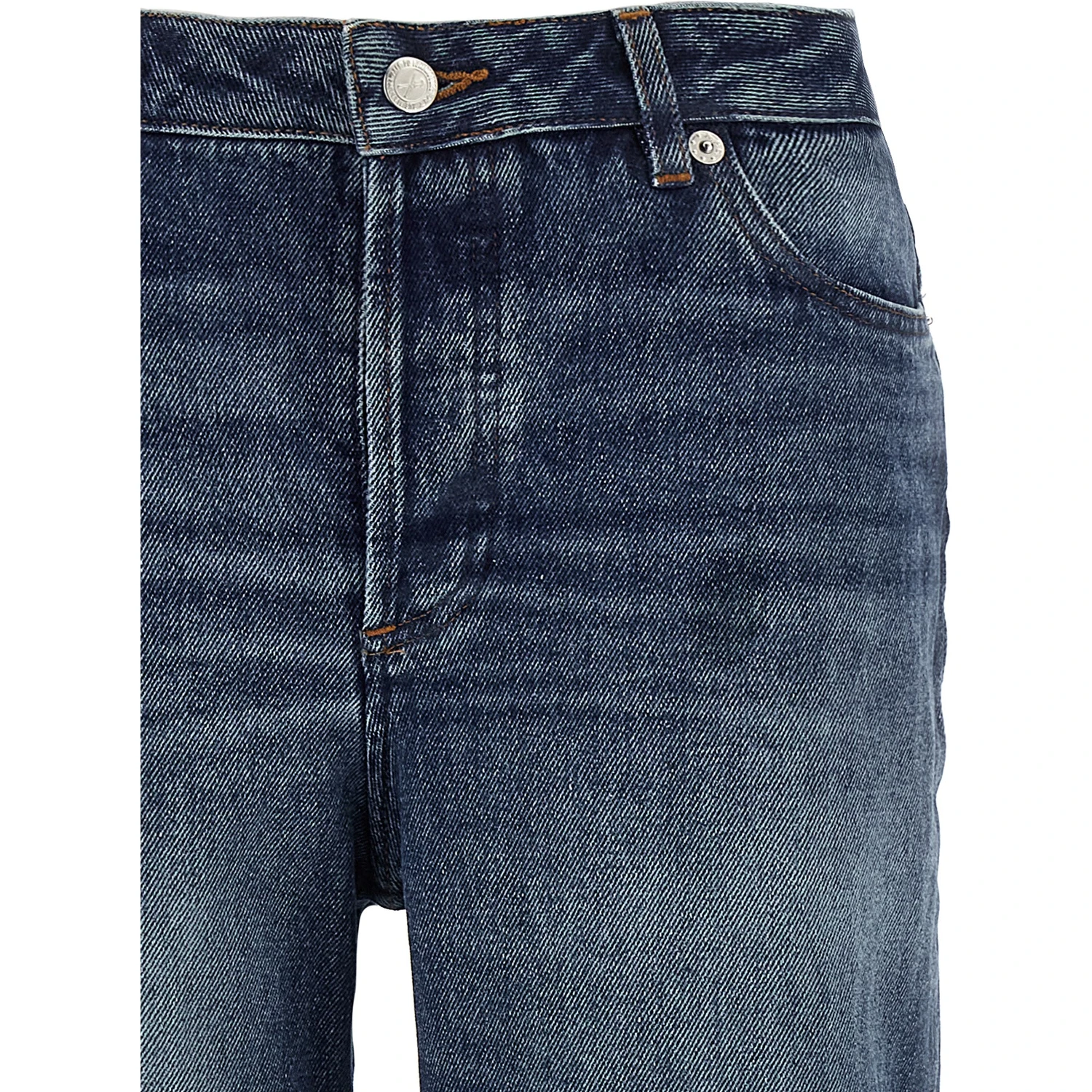Blue Cotton Jeans Denim