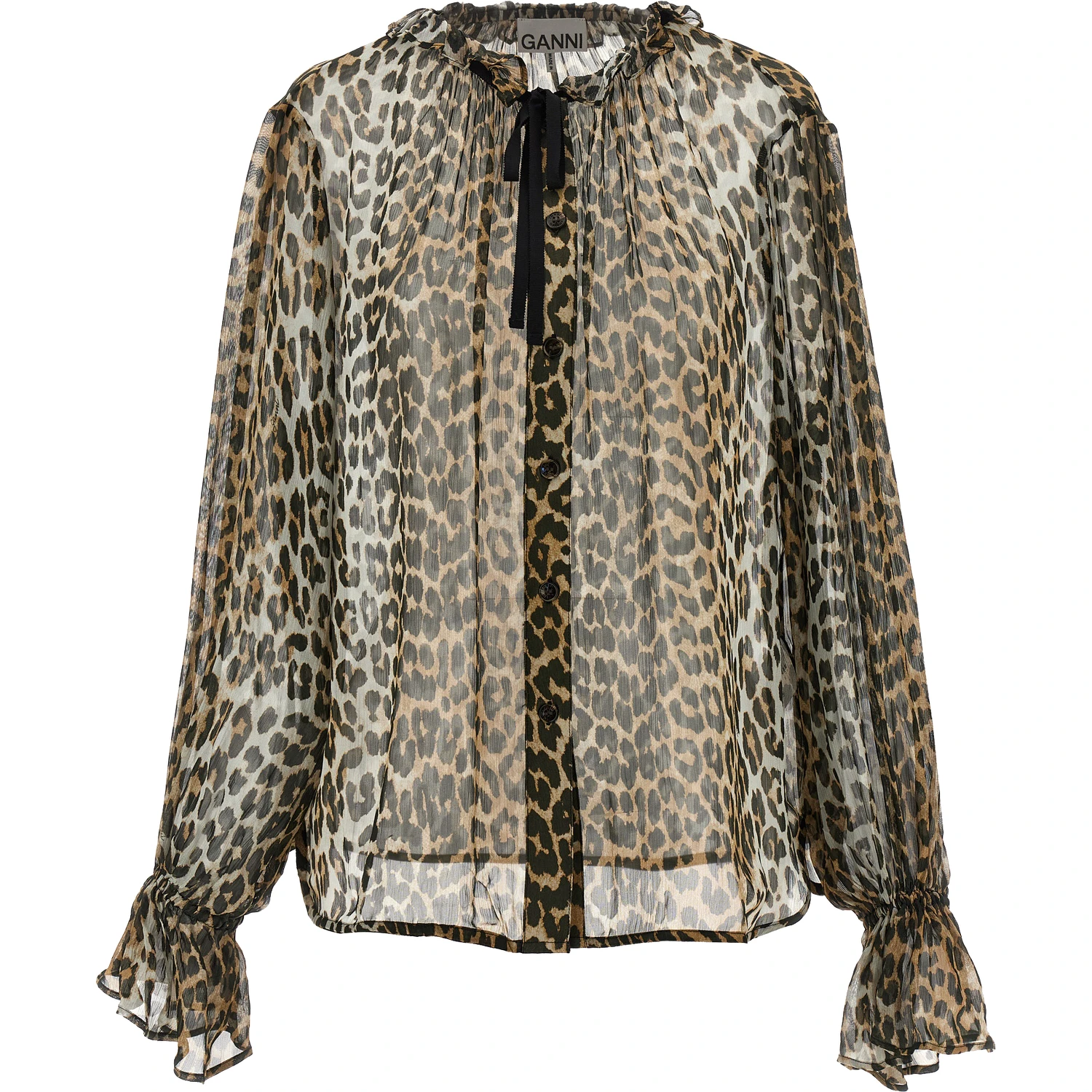 Multicolor Viscose Blouse
