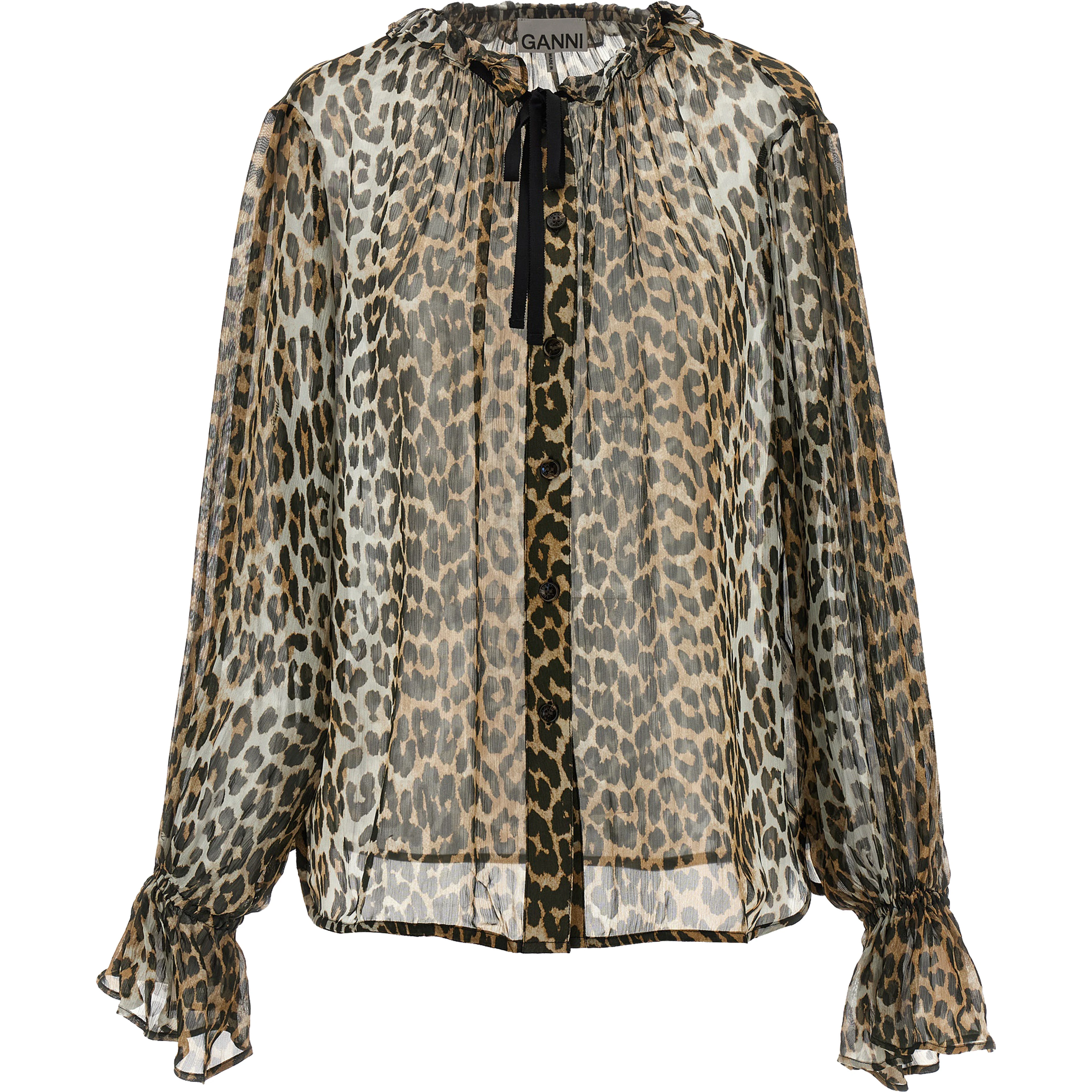 Multicolor Viscose Blouse
