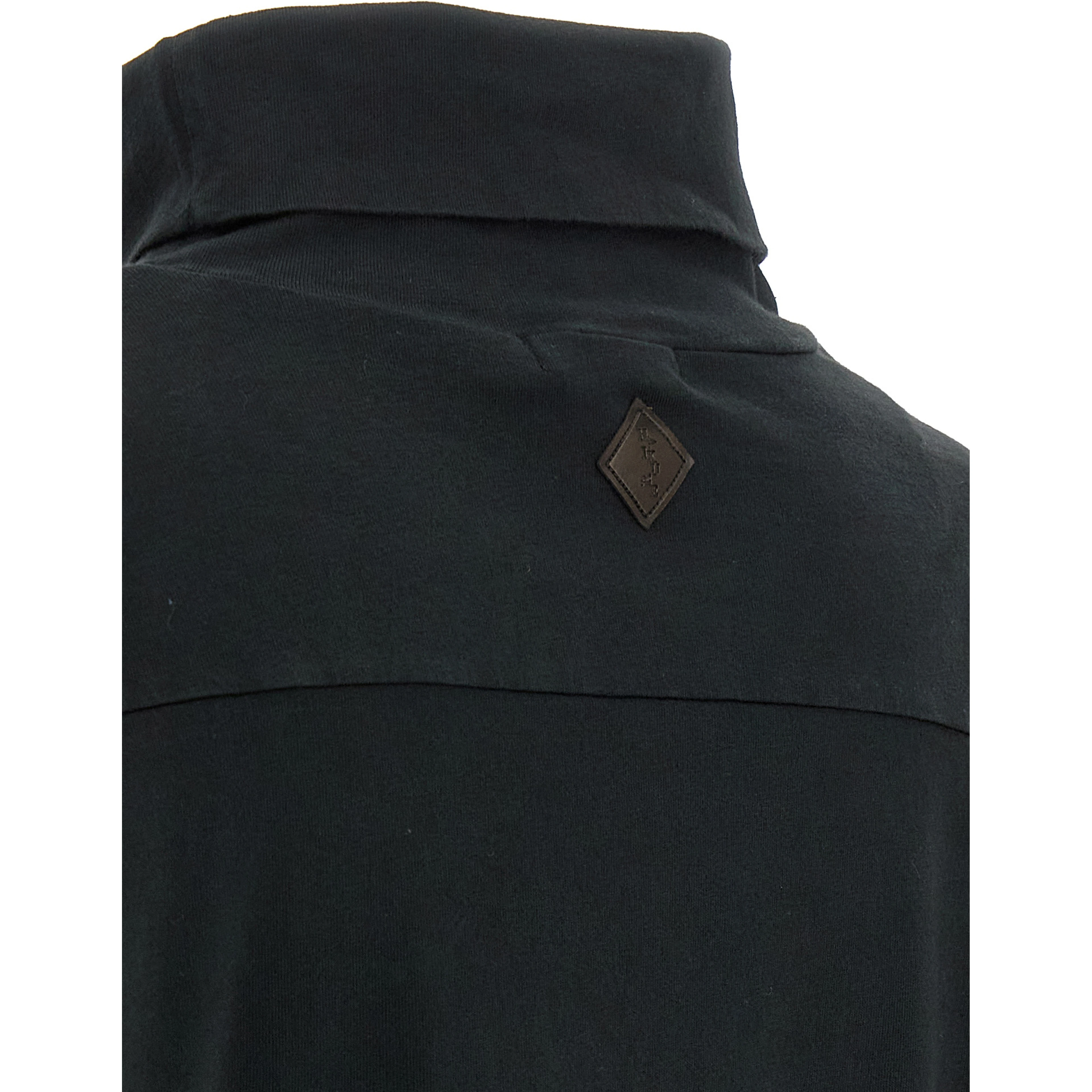 Black Cotton Cardigan