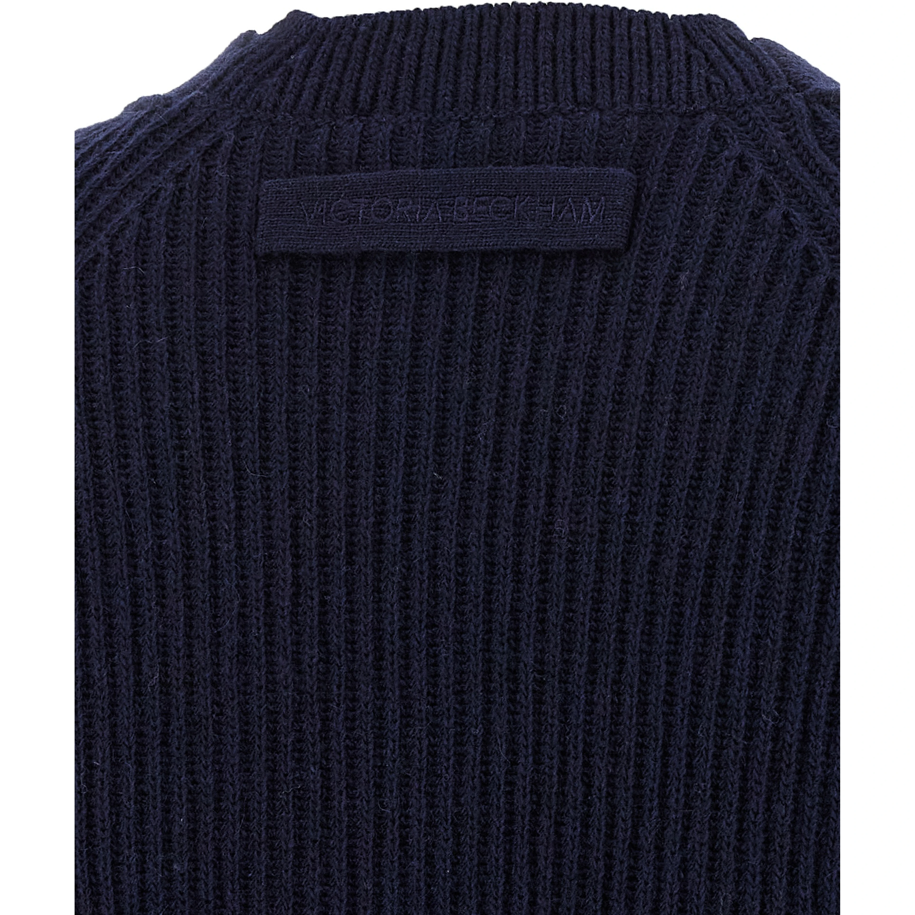 Blue Wool Cardigan