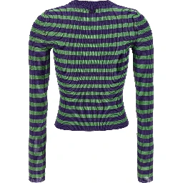 Multicolor Viscose Cardigan