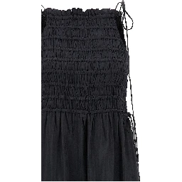 Gray Viscose Long Dress