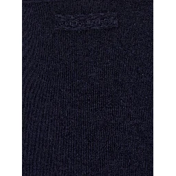 Blue Wool Cardigan