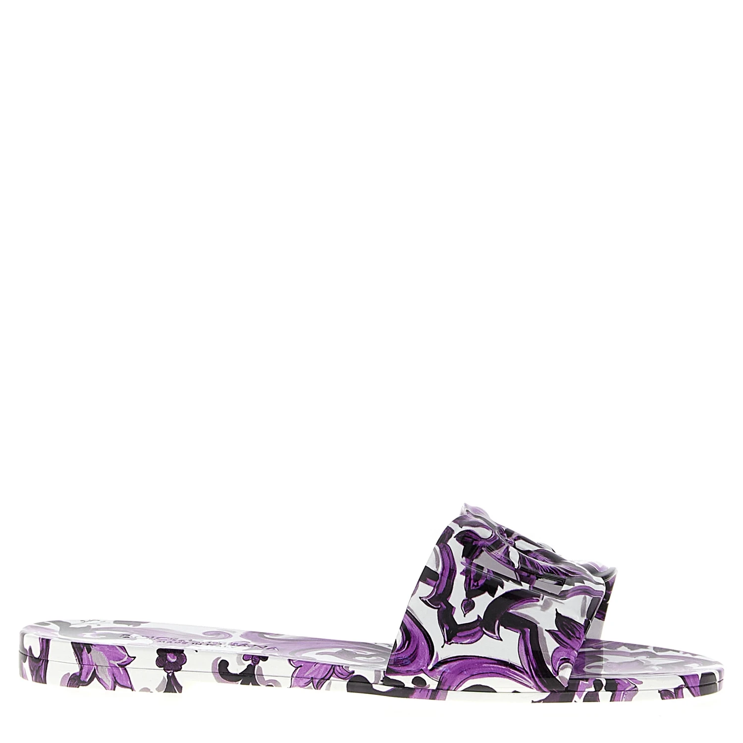 Purple Plastic Slides