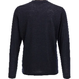 Blue Virgin Wool Sportswear