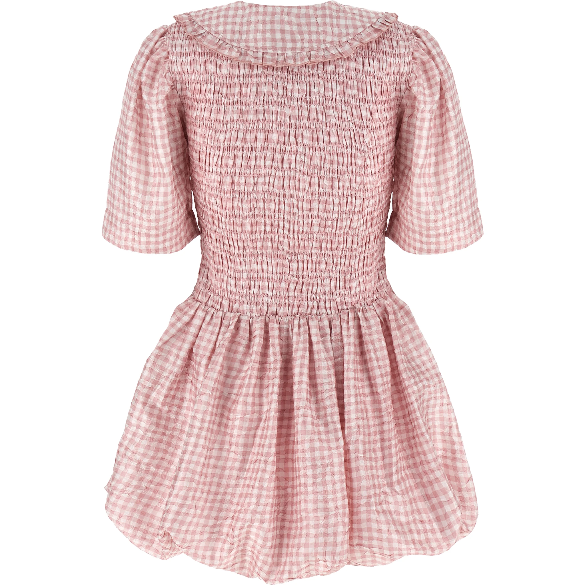 Multicolor Polyester Short Dress