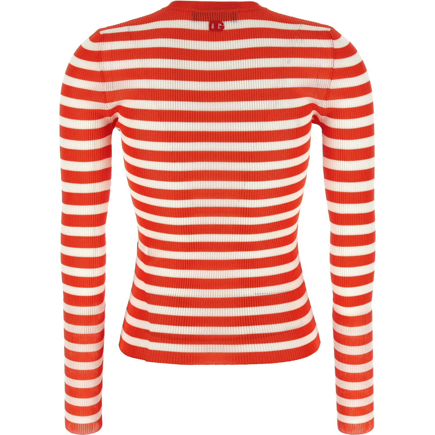 Orange Viscose Cardigan