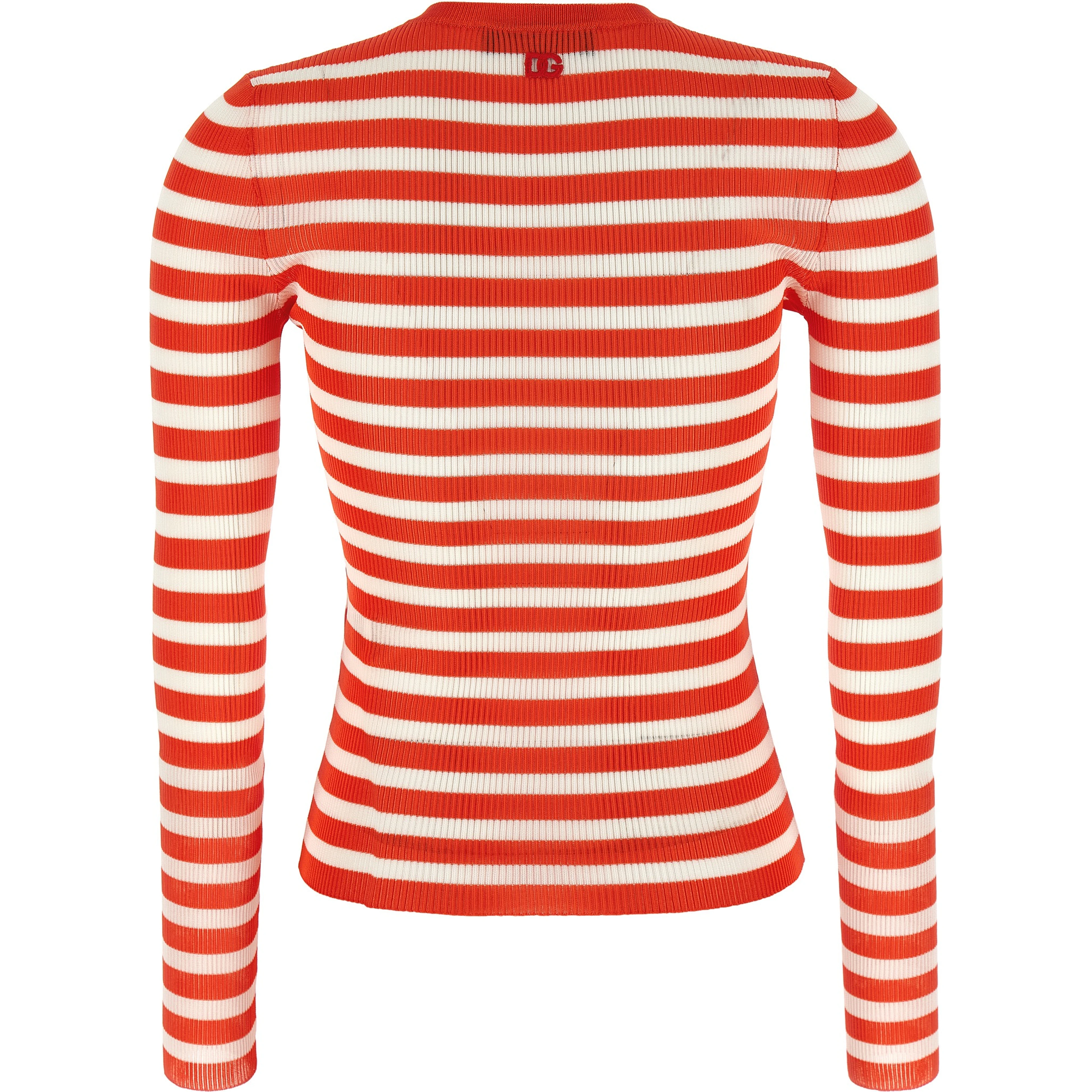 Orange Viscose Cardigan