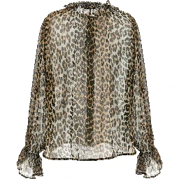 Multicolor Viscose Blouse