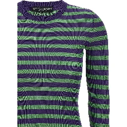 Multicolor Viscose Cardigan