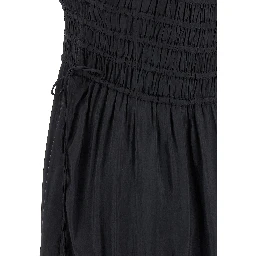 Gray Viscose Long Dress