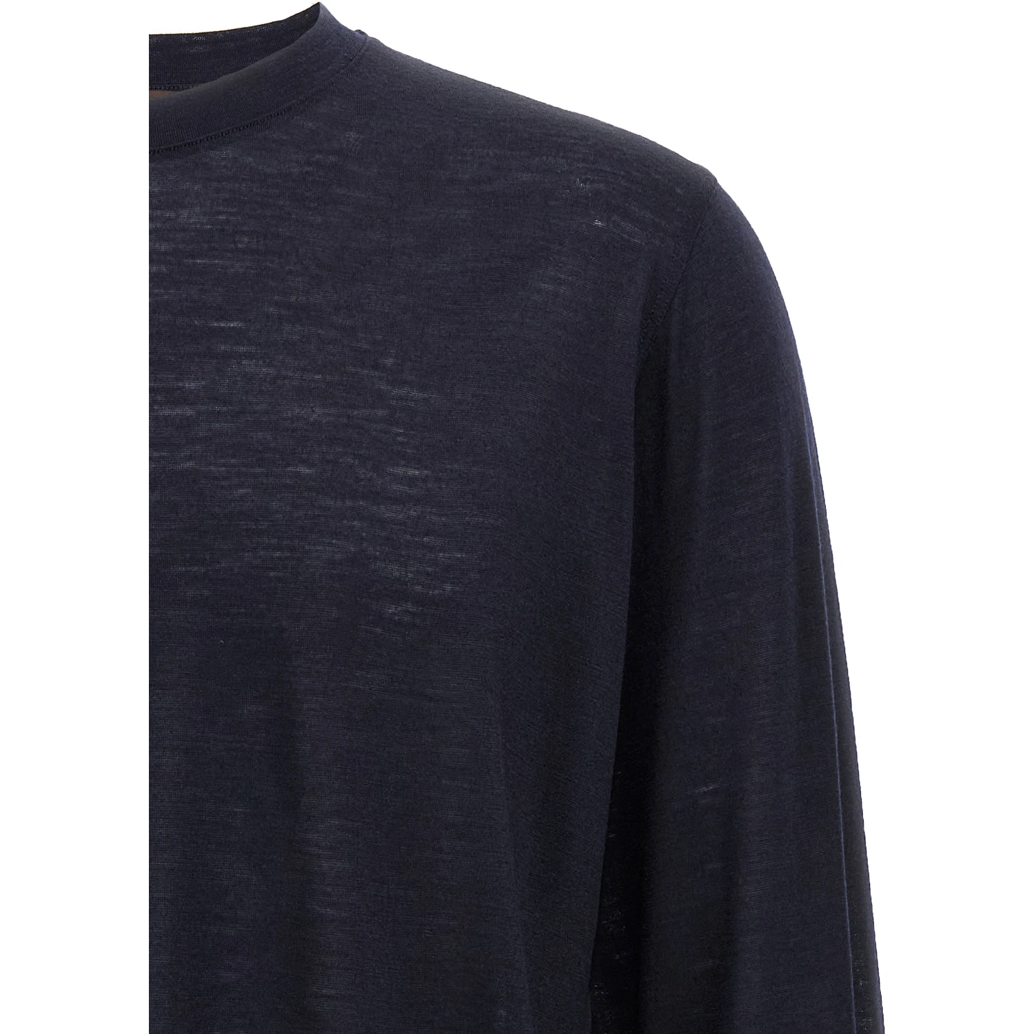 Blue Virgin Wool Sportswear