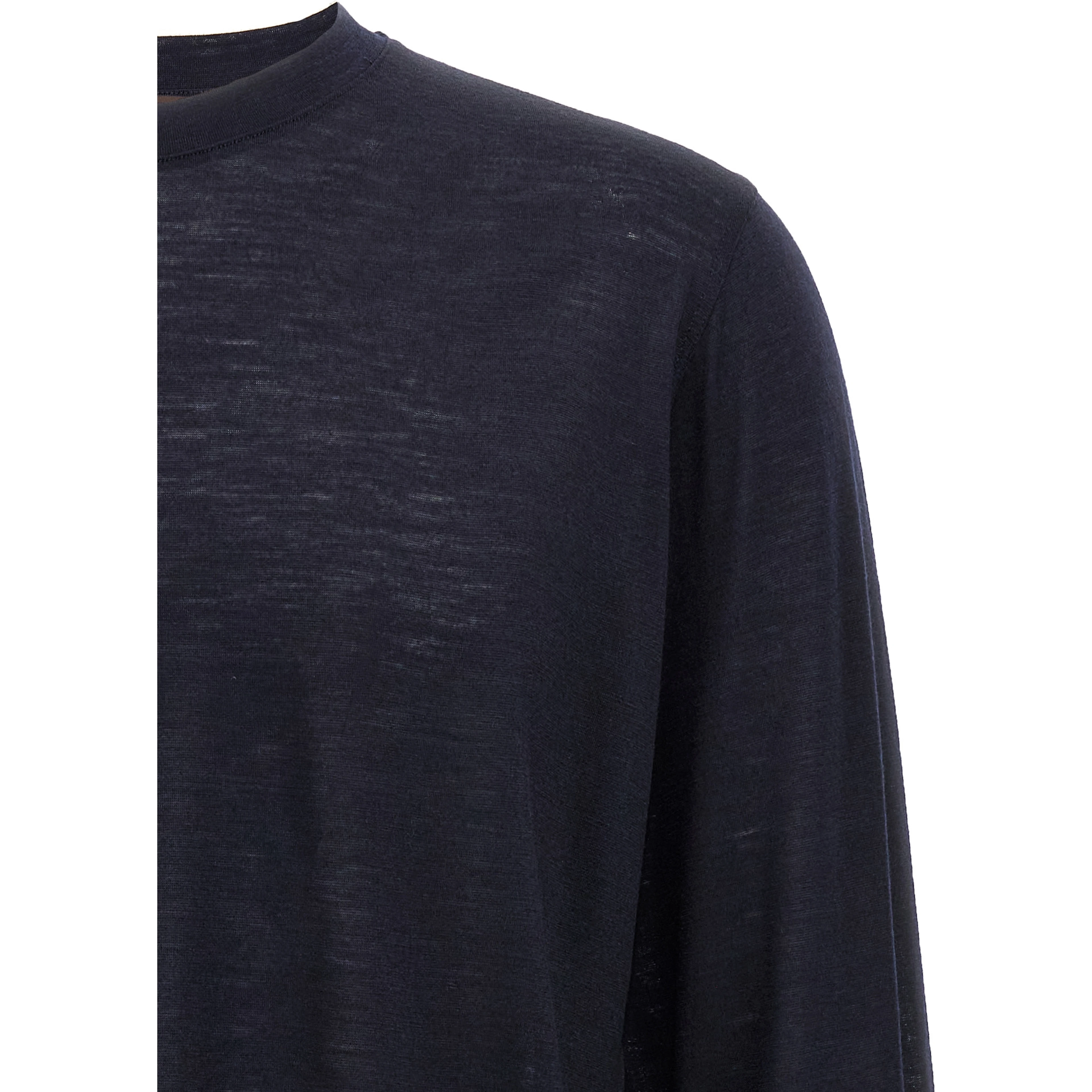 Blue Virgin Wool Sportswear