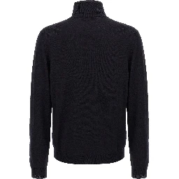 Blue Virgin Wool Cardigan