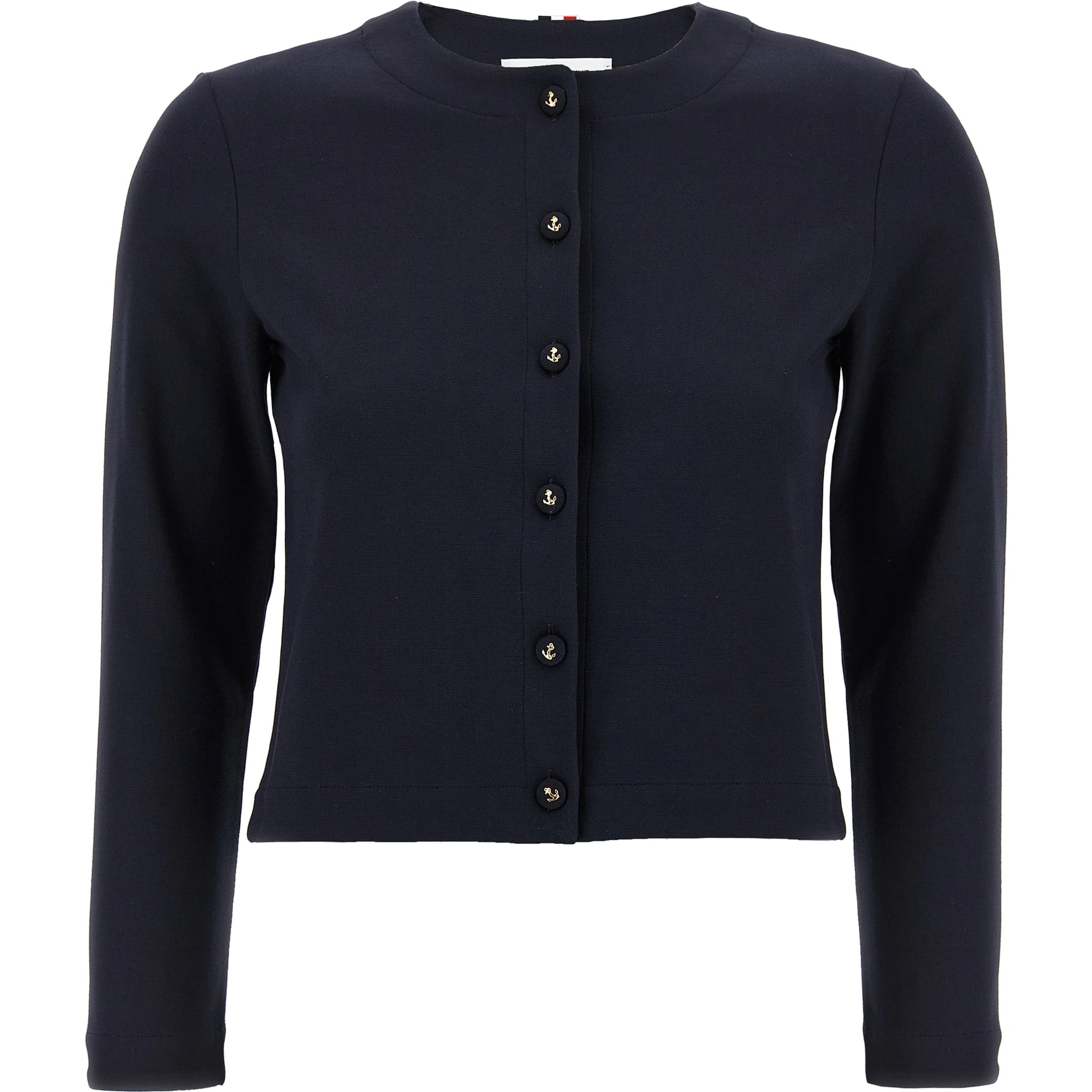 Blue Viscose Cardigan