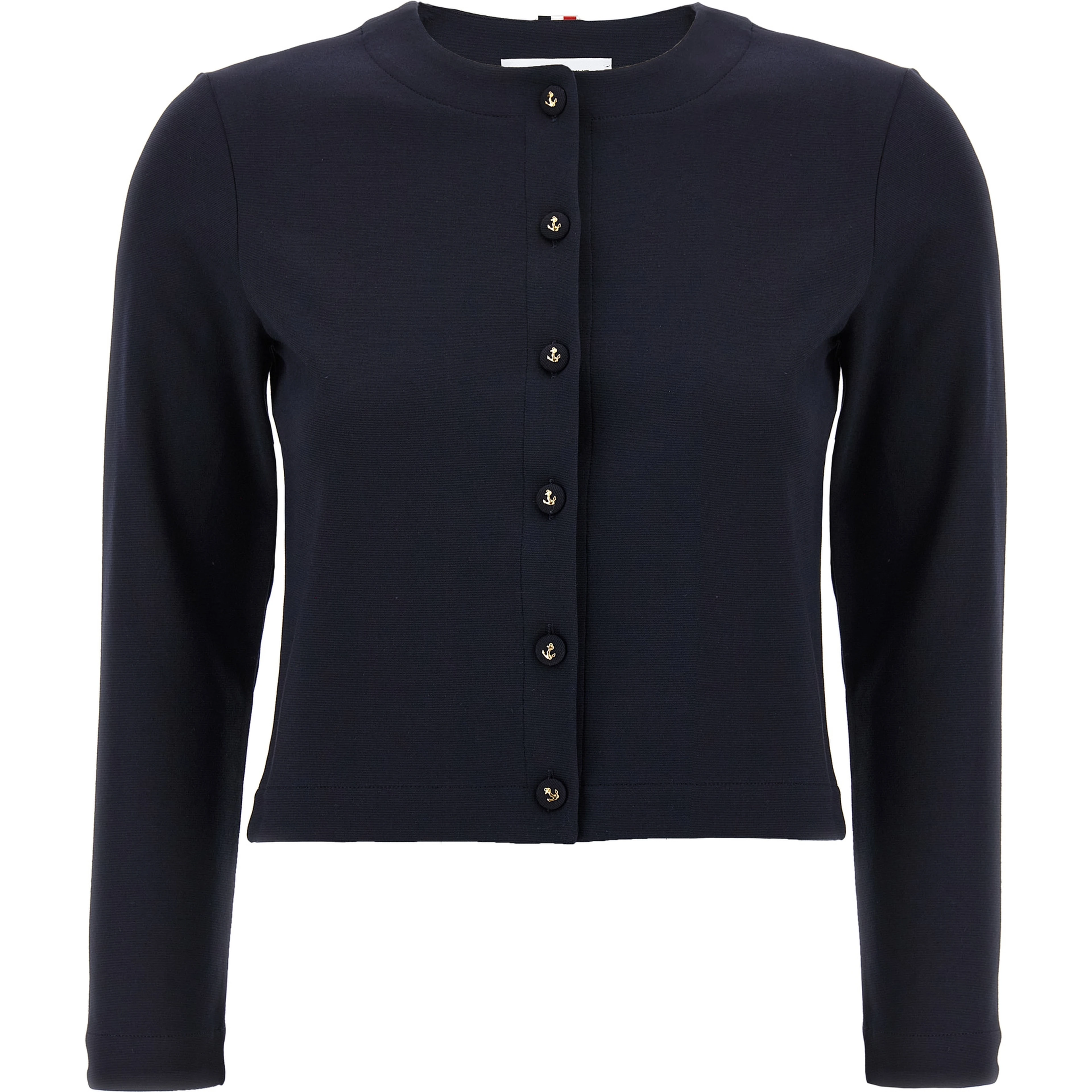 Blue Viscose Cardigan