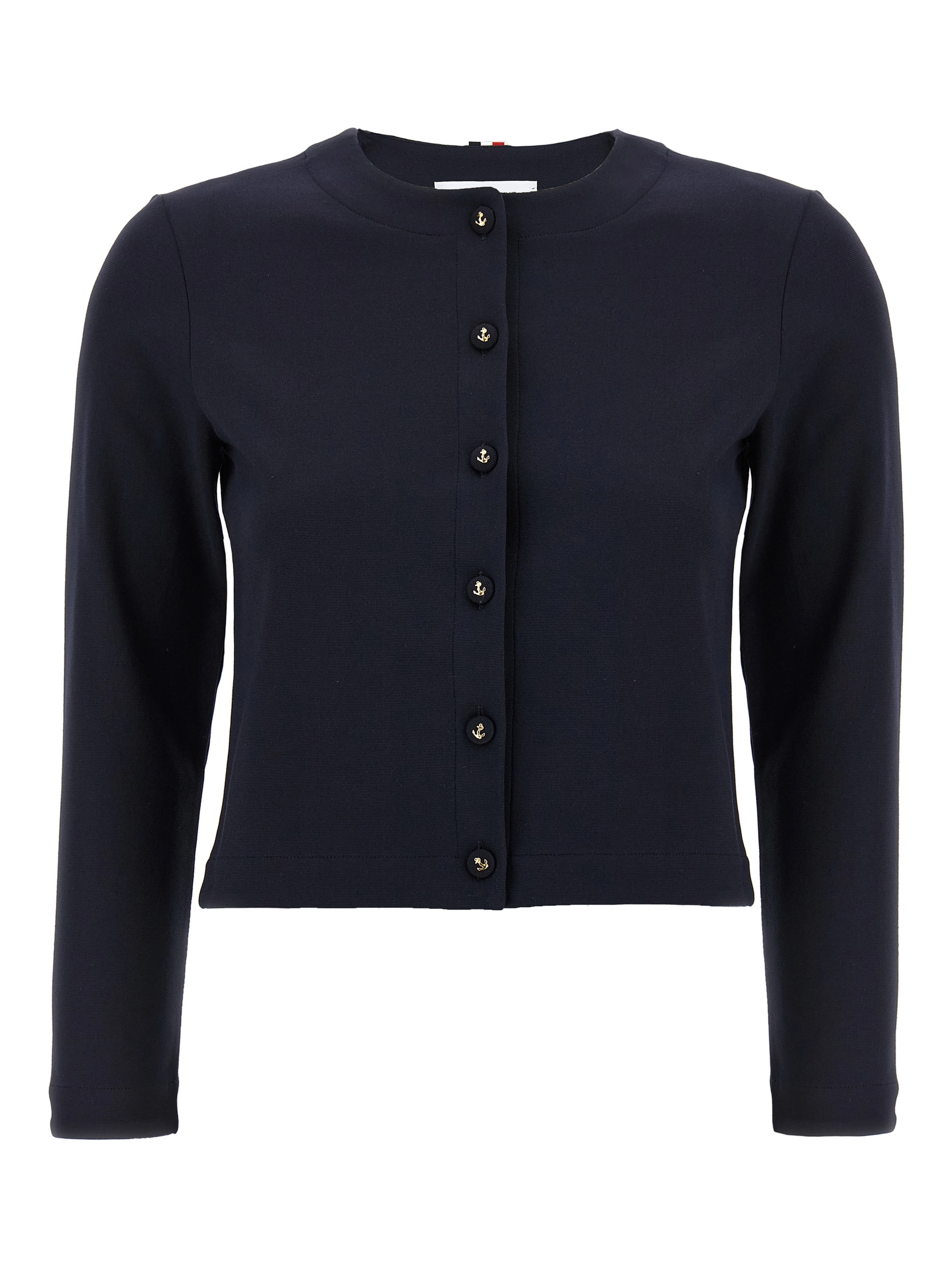 Blue Viscose Cardigan