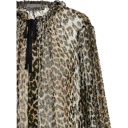 Multicolor Viscose Blouse
