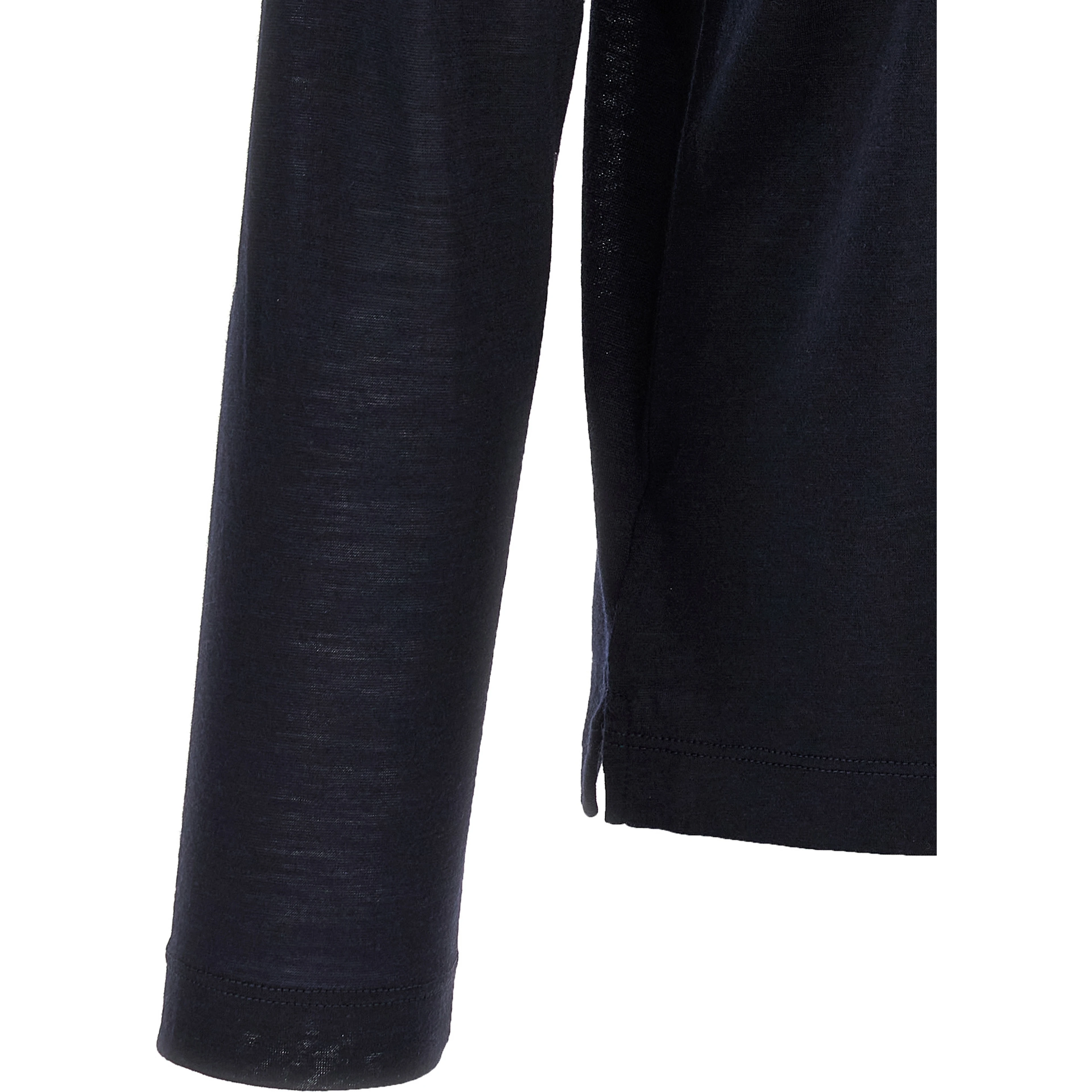 Blue Virgin Wool Sportswear