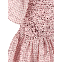 Multicolor Polyester Short Dress