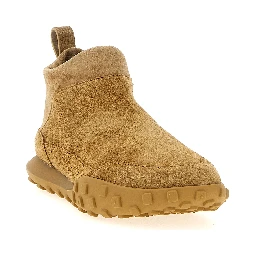 Beige Calfskin Sneakers