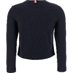 Blue Viscose Cardigan