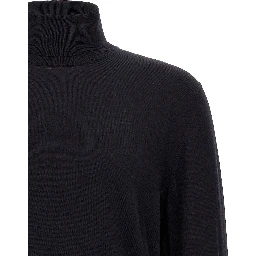 Blue Virgin Wool Cardigan
