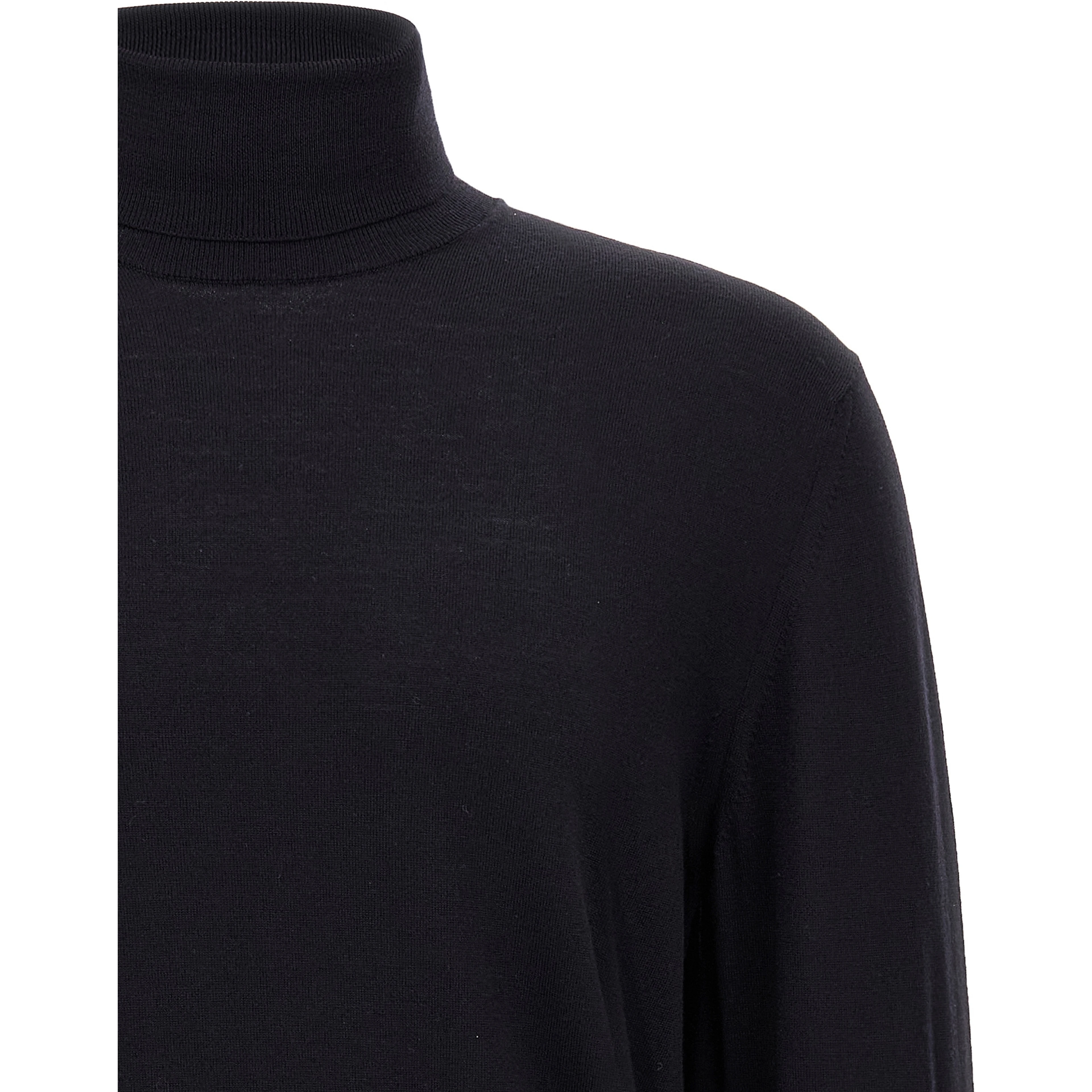 Blue Virgin Wool Cardigan