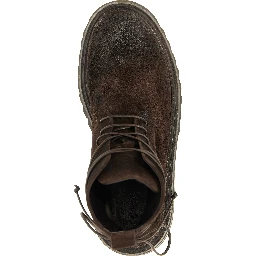 Brown Cotton Chelsea Boots