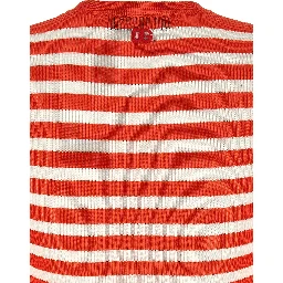 Orange Viscose Cardigan