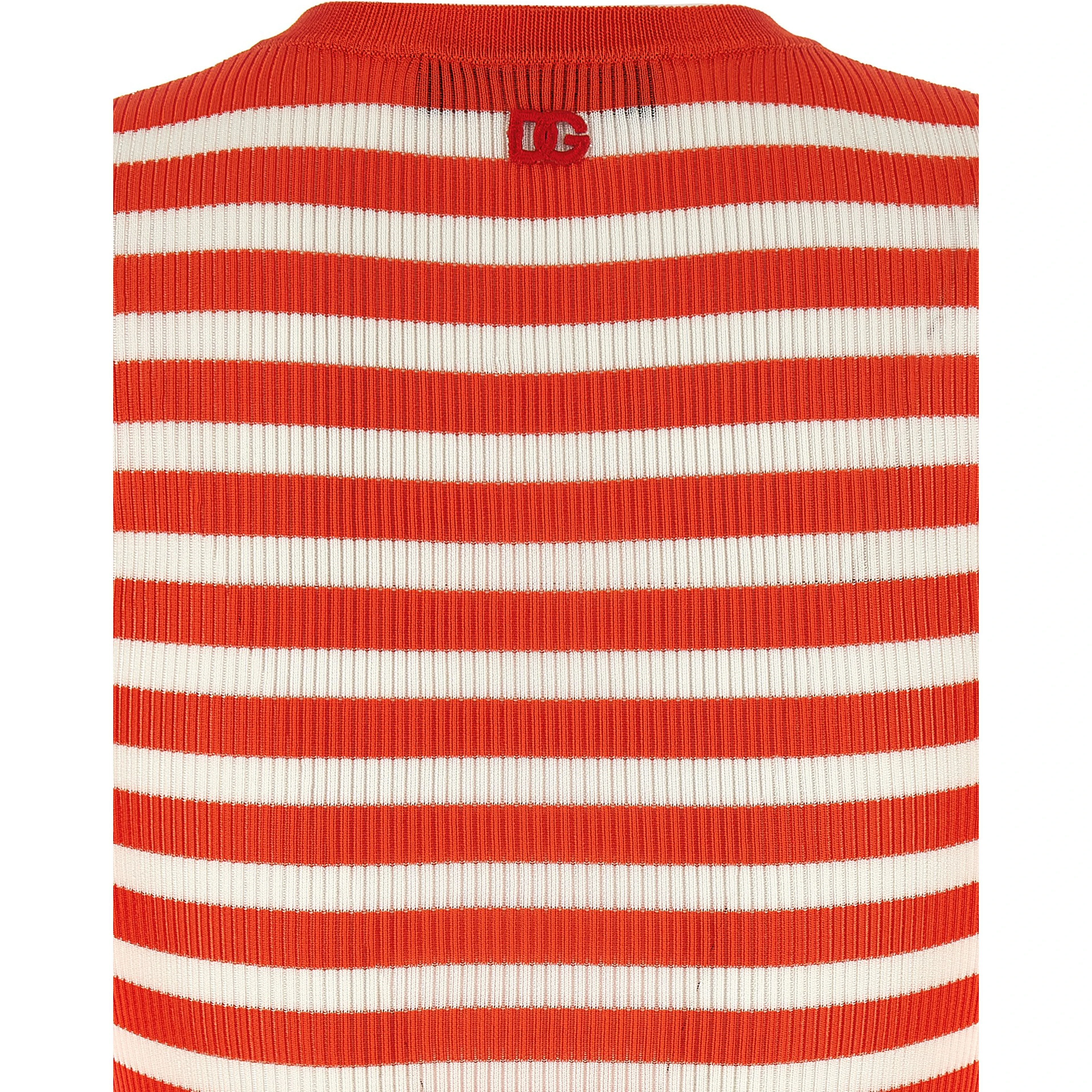 Orange Viscose Cardigan